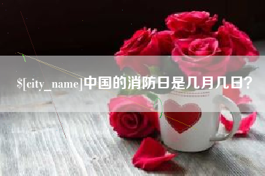 铜川中国的消防日是几月几日？