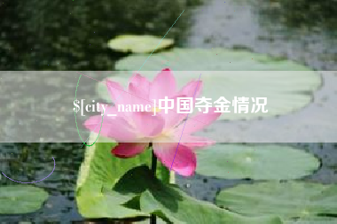 铜川中国夺金情况