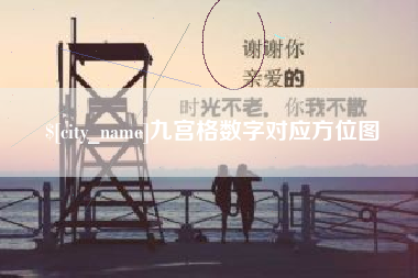 铜川九宫格数字对应方位图