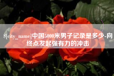 铜川中国5000米男子记录是多少-向终点发起强有力的冲击