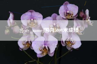 铜川国内5000米成绩