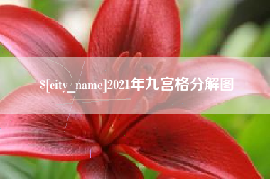 铜川2021年九宫格分解图