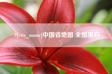 铜川中国省地图 全图黑白