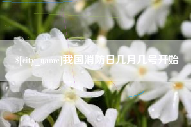 铜川我国消防日几月几号开始