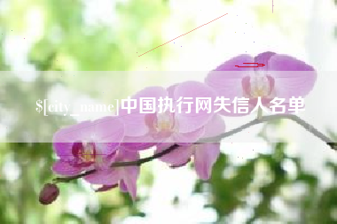 铜川中国执行网失信人名单