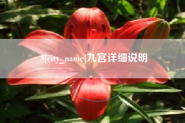 铜川九宫详细说明
