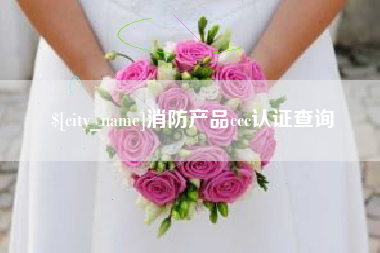 铜川消防产品ccc认证查询