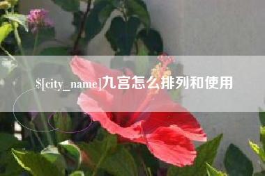 铜川九宫怎么排列和使用